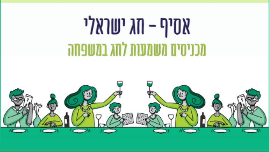 אתרי לימוד והעשרה - אסיף חג ישראלי